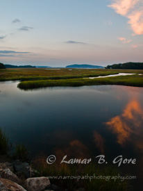 Saltmarsh Reflected Clouds