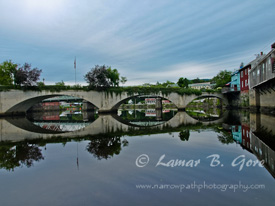 Reflections of Shelburne Falls